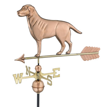 22 inch Copper Labrador with Arrow