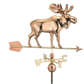 Copper Moose with Arrow