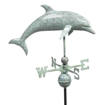 27 inch Blue Verde Dolphin