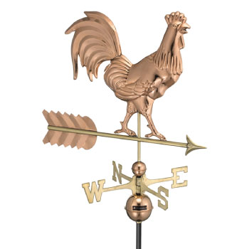 Copper Smithsonian Rooster