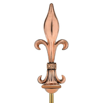 Fleur de Lis Finial