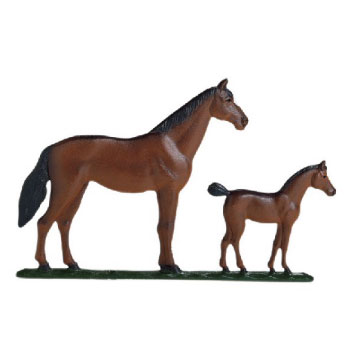30 inch Colt & Mare Weathervane