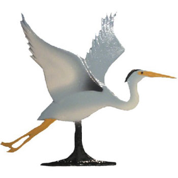 30 inch Blue Heron Weathervane