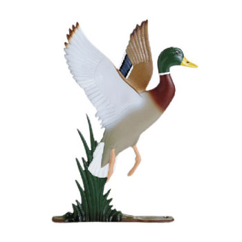 30 inch Painted Duck weathervane