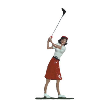 30 inch Golfer Lady Weathervane