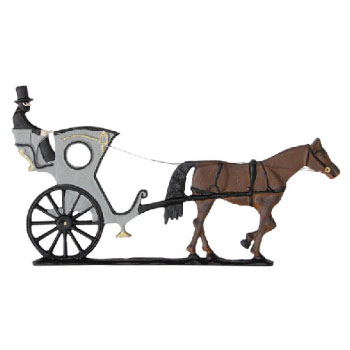 30 inch Painted Cab Weathervane
