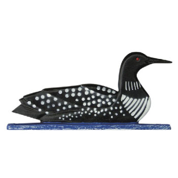 30 inch Painted Loon Weathervane