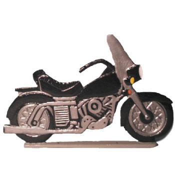 30 inch Painted Motocycle Weathervane