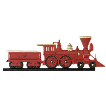 30 inch Painted Train Weathervane