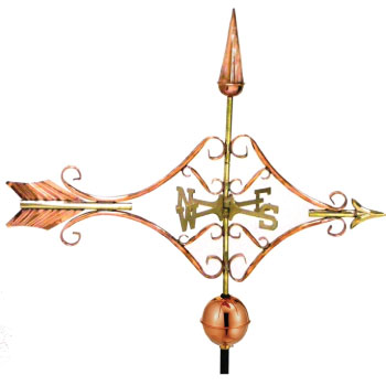32 inch Copper Victorian Arrow