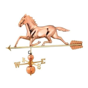 Copper Horse Weathervane
