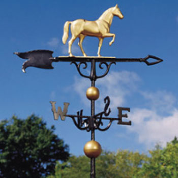 46 inch Full Bodied Horse Weathervane
