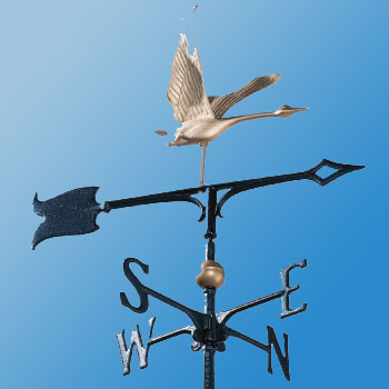 Full Bodied Goose Weathervane