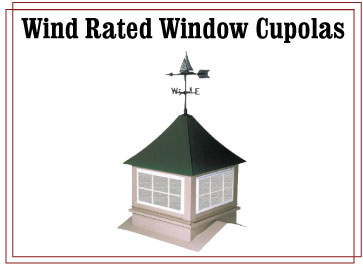 Wind Rated Cupola Windows